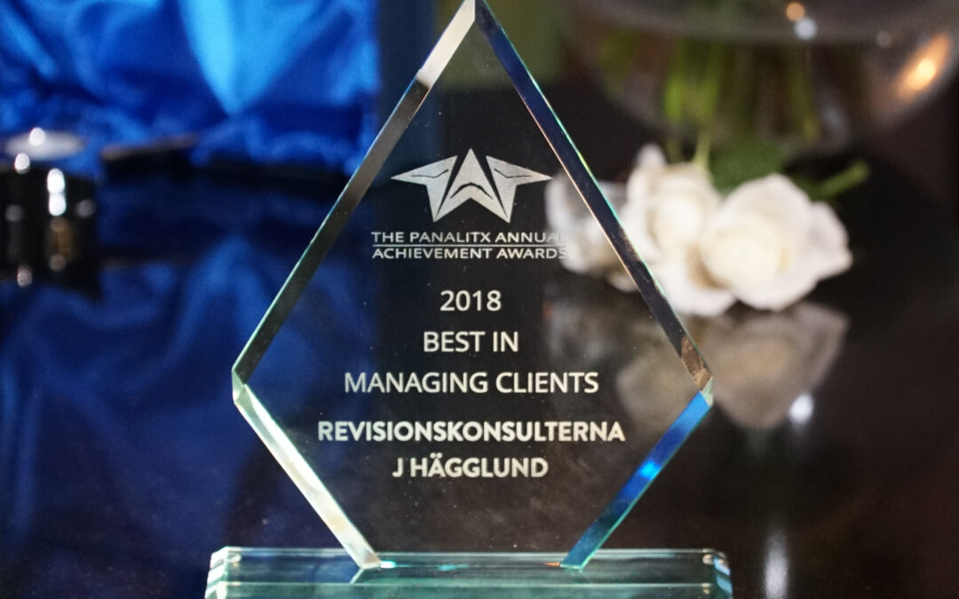 PAC Awards ”Best in Managing Clients”